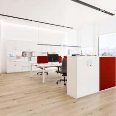 Sideboard Büro Büroschränke Büroschrank, Assmann Büromöbel, Allvia Stauraumsystem
