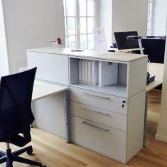 Modulare Büroschränke Holz Büroschrank Regal Novex FLEXX