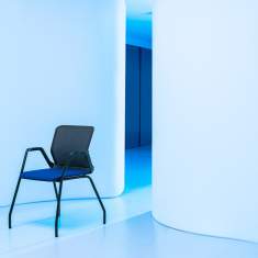 Besucherstuhl blau Besucherstühle Konferenzstuhl Nowy Styl YouTEAM