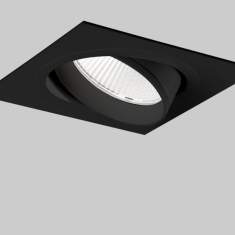 Deckenleuchten LED Deckenlampe Design Bürolampe Decke LED Spot schwarz XAL Sasso Pro 100