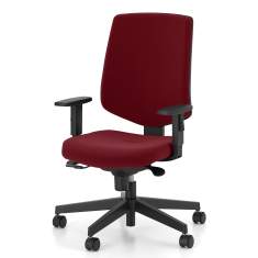 Büro Drehstuhl rot Bürostühle mit Armlehnen Drehstühle SOHOS by Nowy Styl Nexter