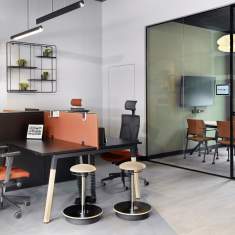 Drehstühle Büro Design Bürostühle mit Armlehnen, Nowy Styl Xilium Mesh