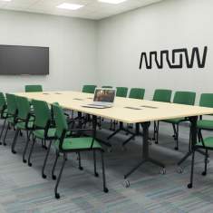 Konferenzstühle mit Rollen Besucherstuhl Büro Besucherstühle grün Konferenzstuhl Nowy Styl Xilium