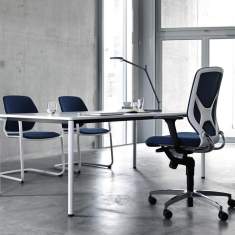 Wilkhahn Stuhl ergonomisch Drehstühle schwarz Bürostühle Design Wilkhahn, IN Bürostuhl