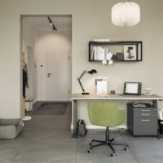 Höhenverstellbarer Schreibtisch elektrisch ergonomische Schreibtische Büro Home Office Assmann Büromöbel Tensos
