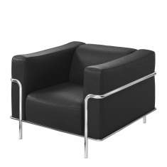 Sessel Lounge schwarz Loungesessel Assmann Büromöbel Sitzmöbel Consento | Cucco