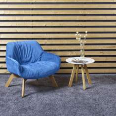 Loungesessel blau Sessel Lounge Viasit Calyx Lounge