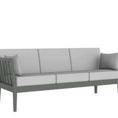 Loungesofa grau Sofa Lounge Sitzmöbel NC Nordic Care Ellinor