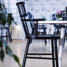 Besucherstuhl schwarz Besucherstühle Cafeteria Stuhl NC Nordic Care Björn