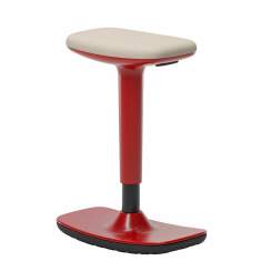 Hocker ergonomisch ergonomischer Sitzhocker rot Assmann Büromöbel Sitzmöbel Consento | Bari