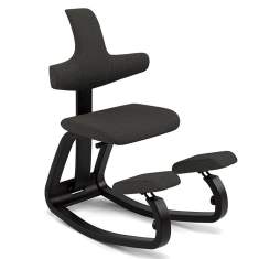Ergonomischer Bürostuhl schwarz Schreibtischstuhl ergonomisch Varier Thatsit