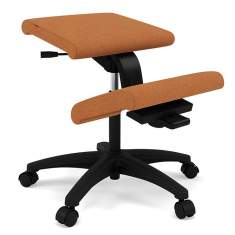 Ergonomischer Bürostuhl orange Schreibtischstuhl ergonomisch Schreibtischhocker Varier, Wing