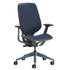 Bürodrehstuhl Büro Drehstühle blau Bürostuhl Steelcase Karman™