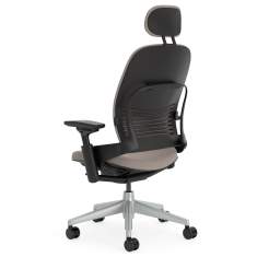Bürostuhl schwarz Design Bürodrehstuhl Büro Drehstühle mit Kopfstütze Steelcase Leap Standard