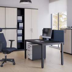 Schreibtisch Büro Schreibtische Bürotisch rechteckig Nowy Styl E10