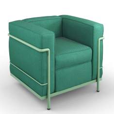 Clubsessel grün Sessel Loungesessel Loungemöbel, Cassina, LC2