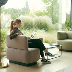 Modulare Sitzelemente Lounge Sedus se:living Sofa
