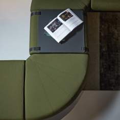 modulare Sitzlandschaft grün modulare Sitzelemente Lounge SMV M22 Sitzlandschaft
