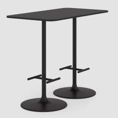 Stehtisch schwarz Stehtische Stehpult Bene CASUAL Outdoor Table High