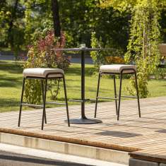Stehtisch schwarz Stehtische Stehpult Bene CASUAL Outdoor Table High