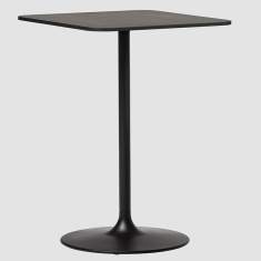 Bistrotisch rechteckig Bistrotische schwarz Cafeteria Tisch klein Konferenztisch Bene CASUAL Table medium