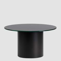 Couchtisch schwarz Couchtische rund Beistelltisch Bene PARCS Cylinder Table