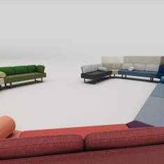 Modulare Sitzelemente Modulare Sofas Lounge Loungesofa Sofa Bene, Settle
