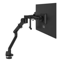 Monitorarm Aluminium Monitorhalterung schwarz Monitor-Befestigung Dataflex Viewgo pro Monitorarm HD - Schreibtisch 843
mit Tischklemmhalterung