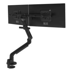 Monitorarm Aluminium Monitorhalterung schwarz Monitor-Befestigung Dataflex Viewgo pro Monitorarm - Schreibtisch 643
mit Tischklemmhalterung