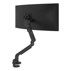 Monitorarm Aluminium Monitorhalterung schwarz Monitor-Befestigung Dataflex Viewgo pro Monitorarm - Schreibtisch 823
mit Tischklemmhalterung