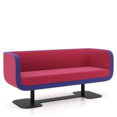 Loungesofa rot Sofa Lounge Sitzmöbel Kollektion Kusch+CO Bound Sofa