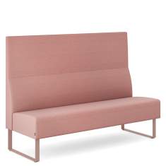 Loungemöbel Büro Lounge Sitzmöbel rosa Materia, Monolite High