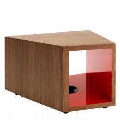 Design Beistelltisch Holz moderne Beistelltische Holz rot, Coalesse, Sebastopol