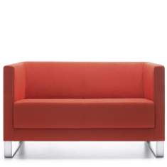 Sofa rot Lounge Loungesofa, profim, Vancouver Lite - Sofa