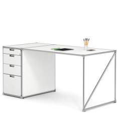 Schreibtisch exklusiv Büromöbel Schreibtische Design Home Office Möbel, System 180, Schreibtisch Desktop