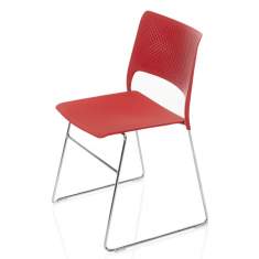 Besucherstuhl rot Besucherstühle günstig Konferenzstühle Cafeteria Stühle, cors Orangebox
