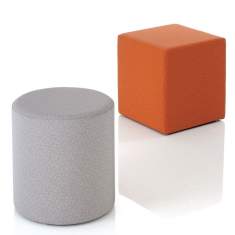 Möbel für Warte und Empfangsbereiche | Hocker | Polsterhocker, bligh & fletcher Orangebox