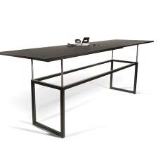 Schreibtisch höhenverstellbar modern große Schreibtische schwarz KIM, Cambio Konferenztisch
rechteckig