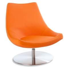 Loungesessel orange Büro Clubsessel Design Loungemöbel, SMV Sitz- & Objektmöbel, BOOG