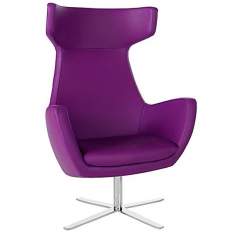 Loungesessel violett Büro Clubsessel Design Loungemöbel,, SMV Sitz- & Objektmöbel, XIS Wing