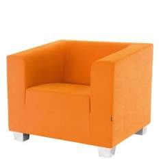 Loungesessel orange Büro Clubsessel Design Loungemöbel,, SMV Sitz- & Objektmöbel, CLINC