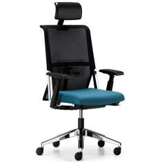 Drehstuhl Bürostuhl Design Bürostühle mit Armlehnen
Designer Bürostuhl Netzgewebe kopfstütze Bürostühle kaufen Bürodrehstuhl blau Haworth Comforto 59