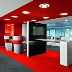 Moderne Bürogestaltung, Moderne Büroeinrichtung, Deutsche Bahn AG, Berlin