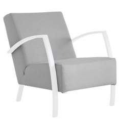 Loungesessel grau weiß Büro Loungemöbel Design Lounge Sessel SMV Sitz- & Objektmöbel, @Once