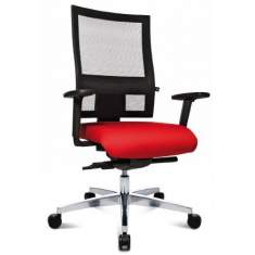 Bürostühle mit Armlehnen Schreibtischstühle rot TOPSTAR, PROFI NET 11