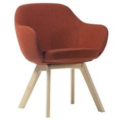 Lounge Sessel rot Büro Loungemöbel, SMV Sitz- & Objektmöbel, 2do