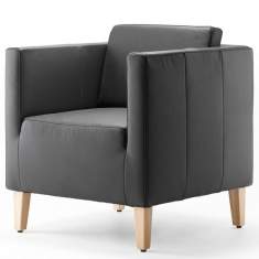Lounge Sessel grau Büro Loungemöbel  rosconi, Objektmöbel - Ultimo Sessel