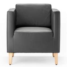 Lounge Sessel grau Büro Loungemöbel , rosconi, Objektmöbel - Ultimo Sessel
