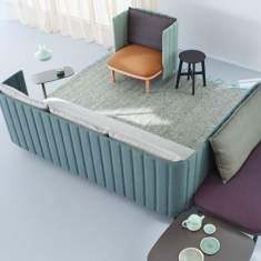 Möbel für Warte und Empfangsbereiche | Modulare Sitzelemente, ophelis, ophelis sum