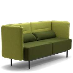 Sofa Lounge grün Loungesofa, fm Büromöbel, Dialog